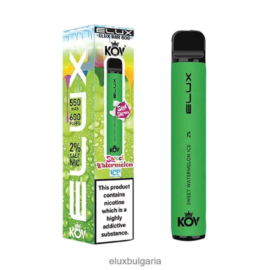 Elux Vape Website - Elux Bar сладка серия за еднократна употреба BL60RX111 сладък лед от диня
