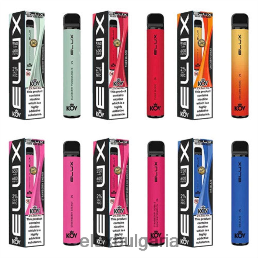 Elux Vape Flavours - Elux Bar legacy серия за еднократна употреба BL60RX107 боровинка череша червена боровинка