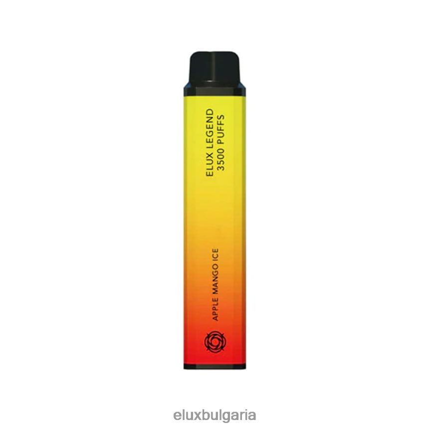 Elux Vape Near Me - Elux Legend 3500 впръсквания за еднократна употреба BL60RX88 лед от ябълка манго