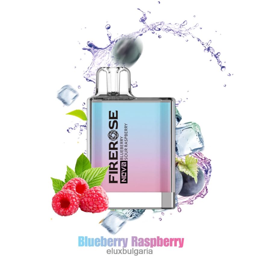 Elux Shop Bulgaria - Elux Firerose Nova 600 впръсквания за еднократна употреба BL60RX22 боровинка кисела малина